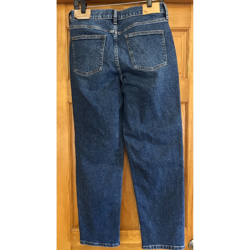 Eddie Bauer Women's Authentic Perfect Straight Leg High Rise Jeans Sz 10 - Picture 2 of 6